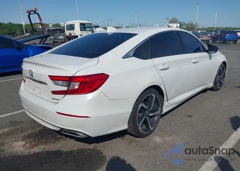 2020 Honda Accord Sport from USA, damaged, VIN 1HGCV1F37LA119492